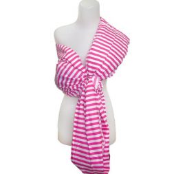 Cute Baby Sling Pink Stripe