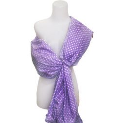 Cute Baby Sling Purple Dots