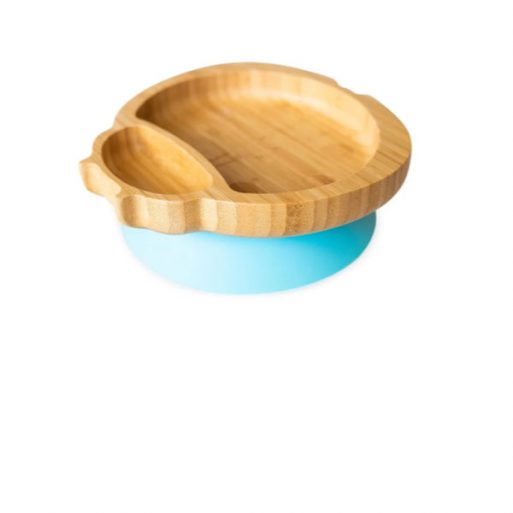 Ecorascals Bamboo Ladybird Plate - Blue