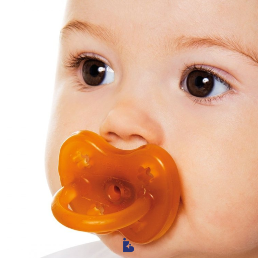 Hevea Natural Rubber Star & Moon Pacifier 3-36m