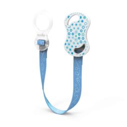 Nuvita Pacifier Holder with Ring - Blue