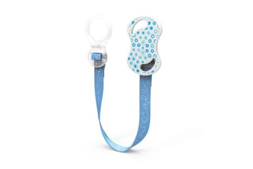 Nuvita Pacifier Holder with Ring - Blue