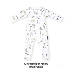 Little Palmerhaus Baby Sleepsuit Disney 12m - Pooh Forest