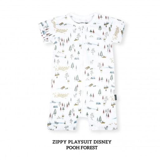 Little Palmerhaus Zippy Playsuit Disney 18m - Pooh Forest