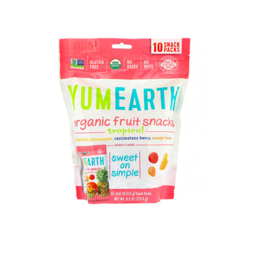 Yumearth Organic Fruit Snacks Tropical (10packs)