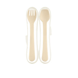 Simba Spoon & Fork Set - Vanilla