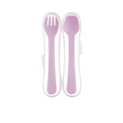 Simba Spoon & Fork Set - Blueberry