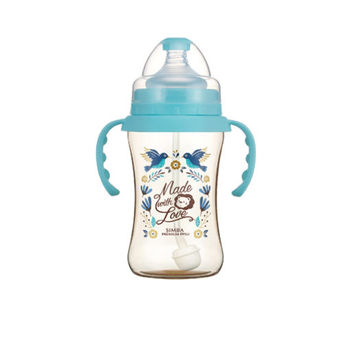 Simba Dorothy Wonderland PPSU Wide Feeding Bottle 270ml With Handle - Blue