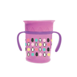 Baby Safe 360 Sipper Cup With Handle 270ml - Purple