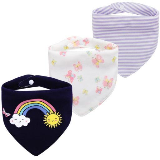 Royal Bebe 3in1 Triangle Bibs