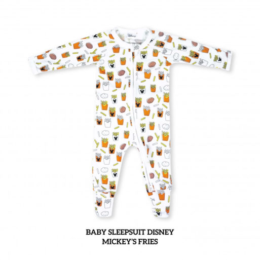 Little Palmerhaus Baby Sleepsuit Disney 24m - Mickey's Fries