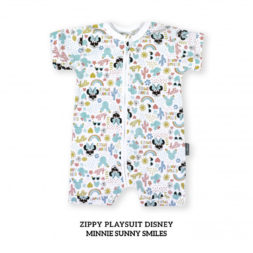 Little Palmerhaus Zippy Playsuit Disney 6-12m - Minnie Sunny Smile