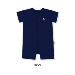 Little Palmerhaus Zippy Playsuit 3years - Navy