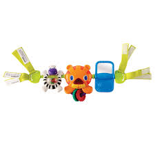 Bright Starts Take Along Tiger Carrier Toy Bar