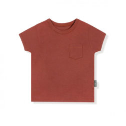 Little Palmerhaus Pocket Tee 2years - Brick