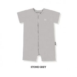 Little Palmerhaus Zippy Playsuit 6-12m - Grey