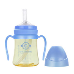 Grosmimi PPSU Straw Cup 200ml - Sky Blue