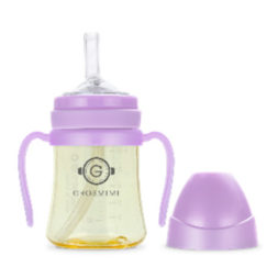 Grosmimi PPSU Straw Cup 200ml - Pure Lavender