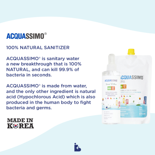 Acquassimo Sanitising Water 100ml