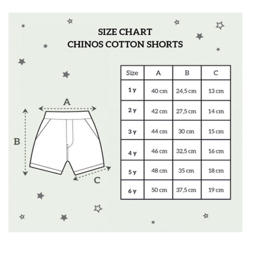 Little Palmerhaus Chinos Cotton Short 6years - Brick