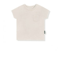 Little Palmerhaus Pocket Tee 3years - Cream