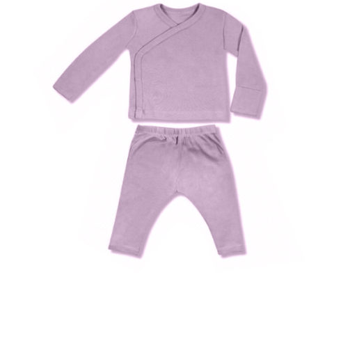 Little Palmerhaus Baby Kimono 9m - Purple