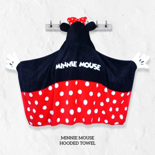 Little Palmerhaus Baby Hooded Towel Disney (60x120cm) - Minnie Mouse