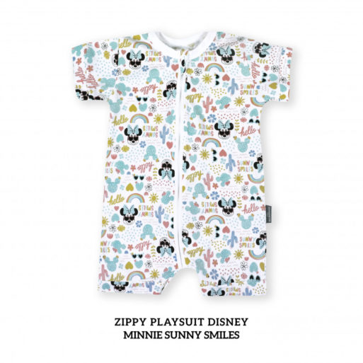 Little Palmerhaus Zippy Playsuit Disney 18m - Minnie Sunny Smile