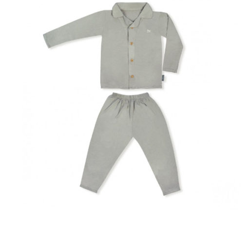 Little Palmerhaus Toddler Pajamas Set 5years - Grey