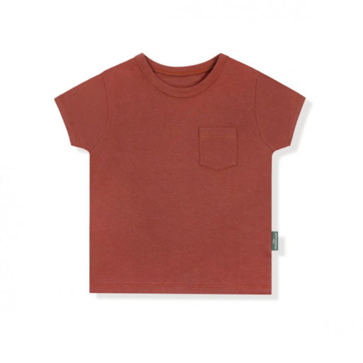 Little Palmerhaus Pocket Tee 3years - Brick