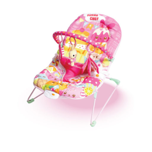 Sugar Baby Deluxe Musical Vibration Bouncer - Sugar Chef