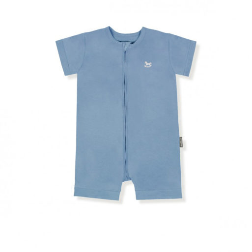 Little Palmerhaus Zippy Playsuit 18m - Sky Blue