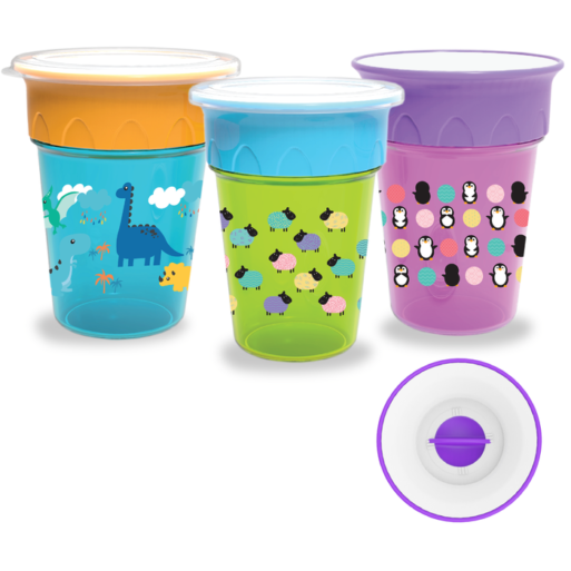 Baby Safe 360 Sipper Cup 270ml - Purple