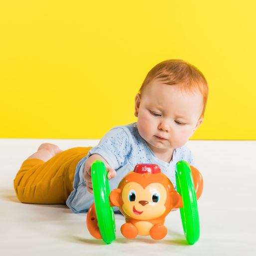 Bright Starts Roll & Glow Monkey