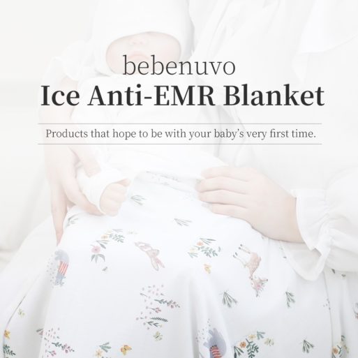 Bebenuvo EMR Blanket Ice Cool Version - Modern Dot White