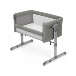 Joie Roomie Glide Bedside Crib - Foggy Gray