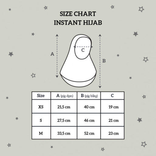 Little Palmerhaus Instant Hijab Size M - Cream